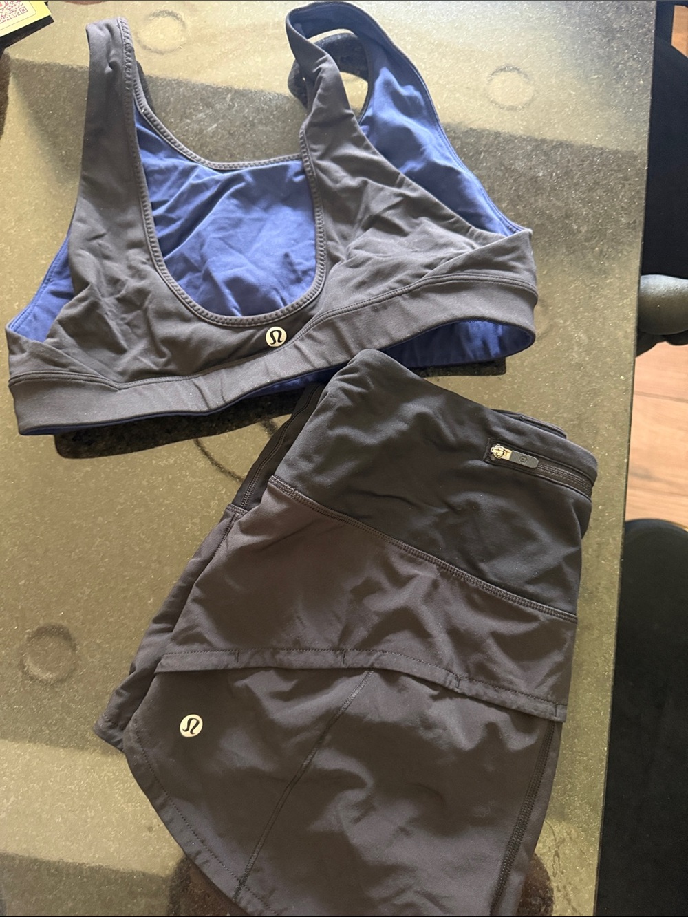 lululemon athletica Black Track Pants & Joggers Set